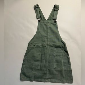Green Overall Dress Size XS